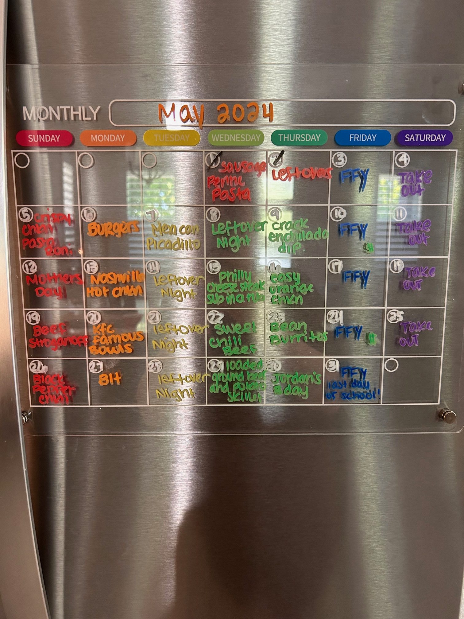 Our Realistic $800/month Monthly Meal Plan Family Of 5